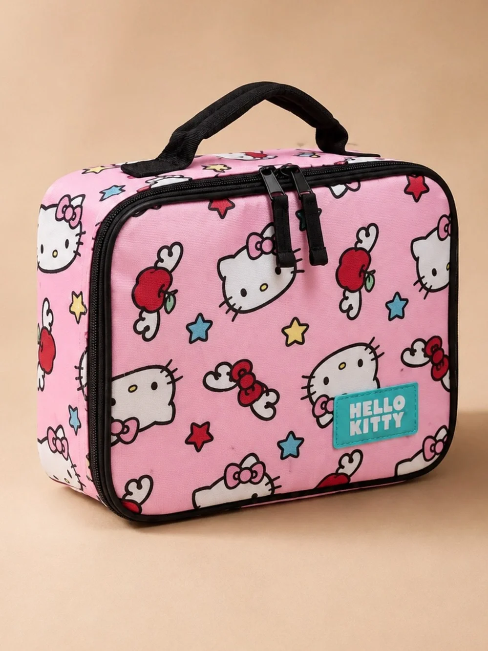 Hello Kitty Pink Lunch Box Insulated Carry Case